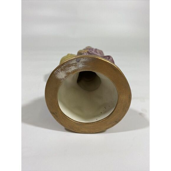 Vintage Midcentury Modern MCM Asian Woman Geisha Figurine Sculpture 13.5" - Picture 9 of 9